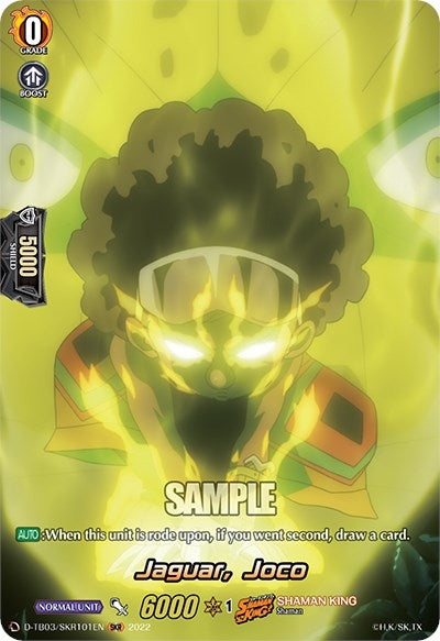 Image for Jaguar, Joco (SKR) (D-TB03: Shaman King) (D-TB03/SKR101EN) - Cardfight Vanguard