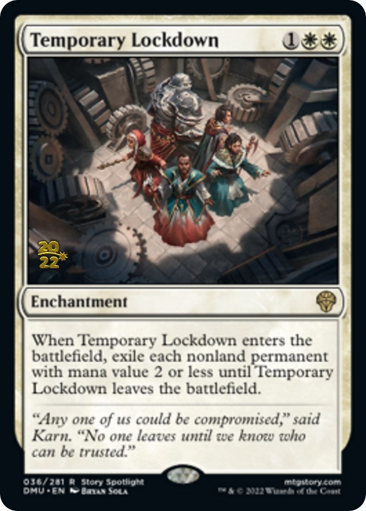 Image for Temporary Lockdown (Prerelease Cards) (36) - Magic: The Gathering