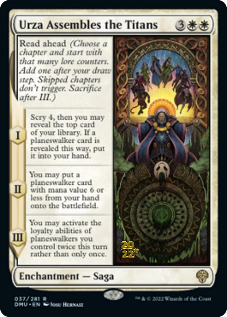 Image for Urza Assembles the Titans (Prerelease Cards) (37) - Magic: The Gathering