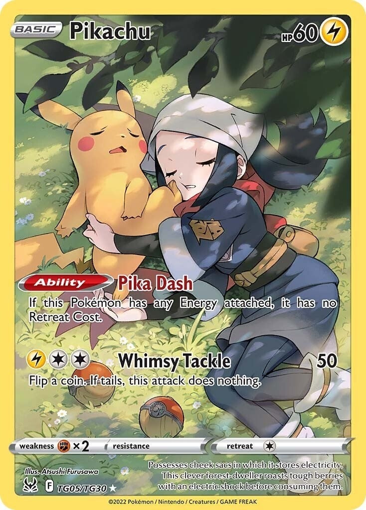 Image for Pikachu (SWSH11: Lost Origin Trainer Gallery) (TG05/TG30) - Pokemon