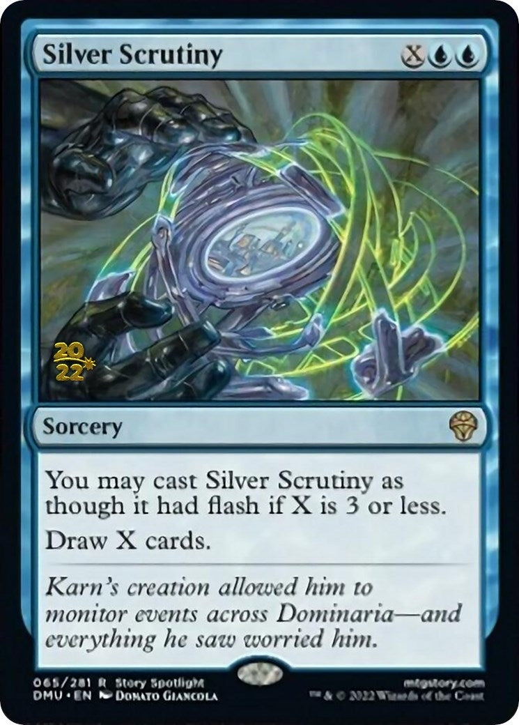 Image for Silver Scrutiny (Prerelease Cards) (65) - Magic: The Gathering