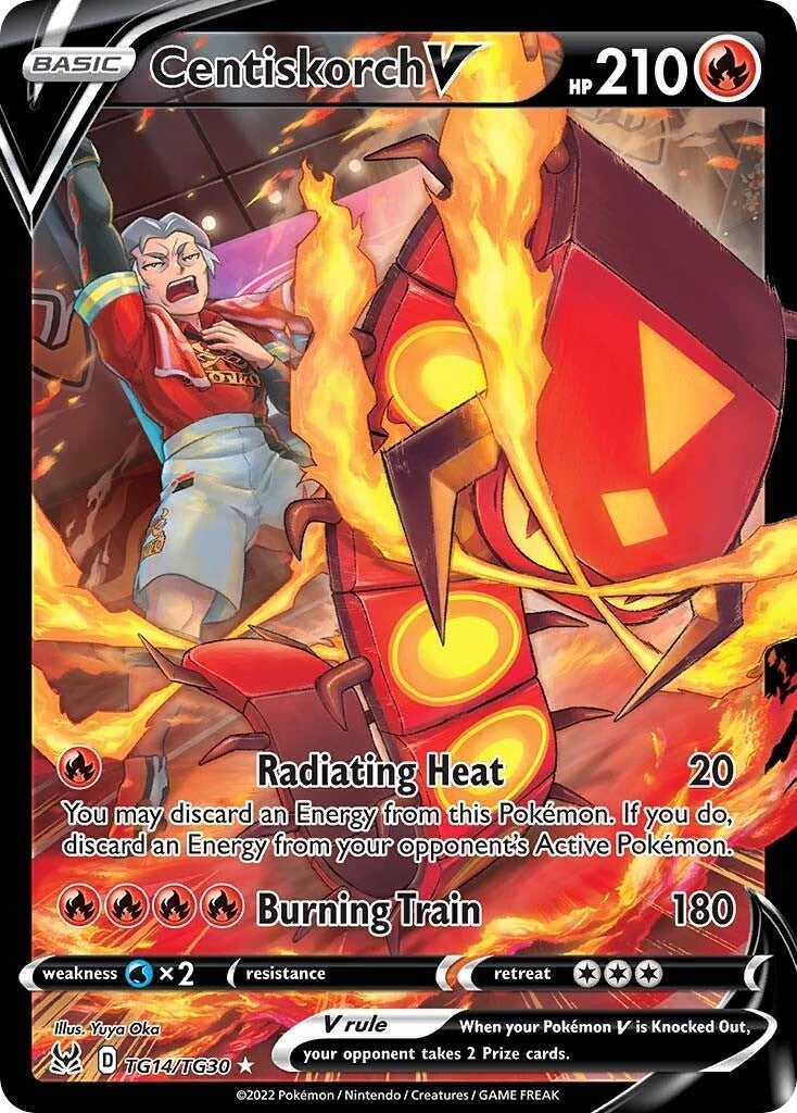 Image for Centiskorch V (SWSH11: Lost Origin Trainer Gallery) (TG14/TG30) - Pokemon