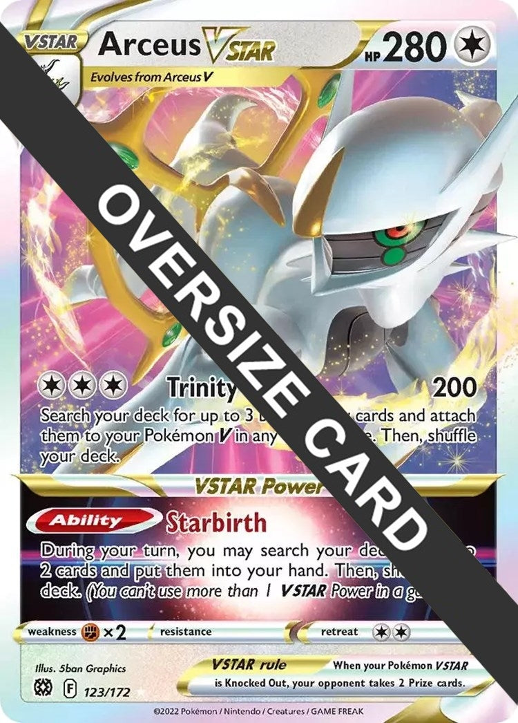 Image for Arceus VSTAR (Jumbo Cards) (123/172) - Pokemon