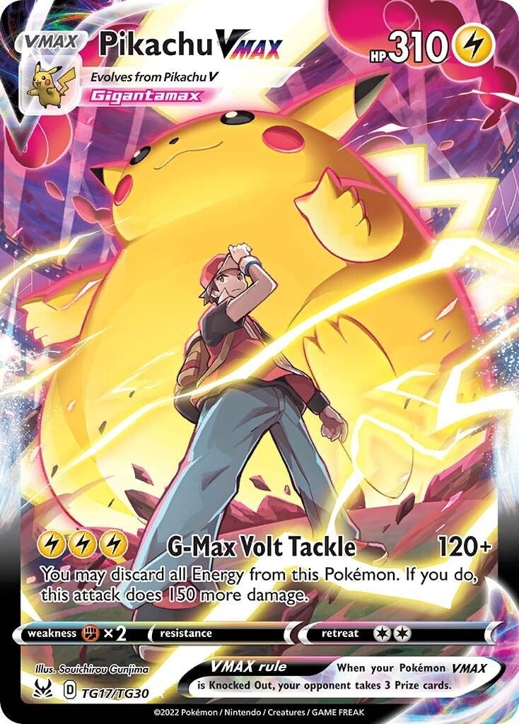 Image for Pikachu VMAX (SWSH11: Lost Origin Trainer Gallery) (TG17/TG30) - Pokemon