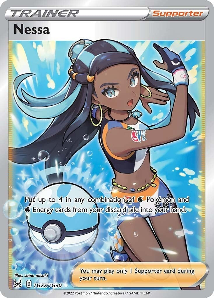 Image for Nessa (SWSH11: Lost Origin Trainer Gallery) (TG27/TG30) - Pokemon