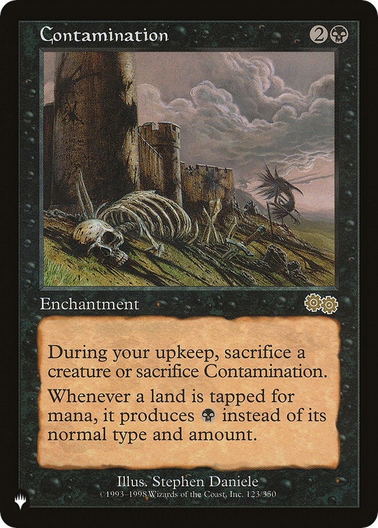 Image for Contamination (The List Reprints) (123/350) - Magic: The Gathering