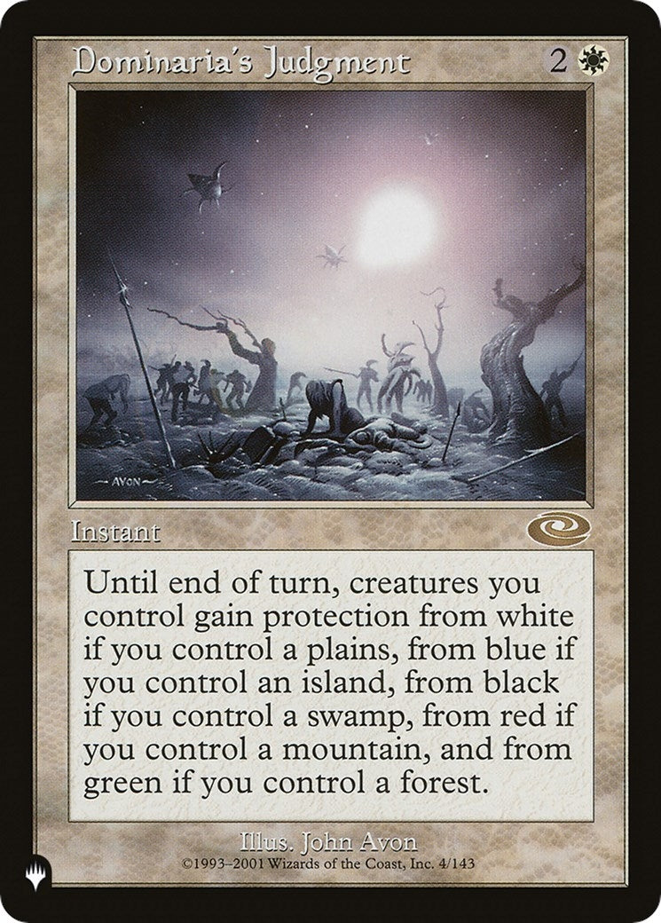 Image for Dominaria's Judgment (The List Reprints) (4/143) - Magic: The Gathering