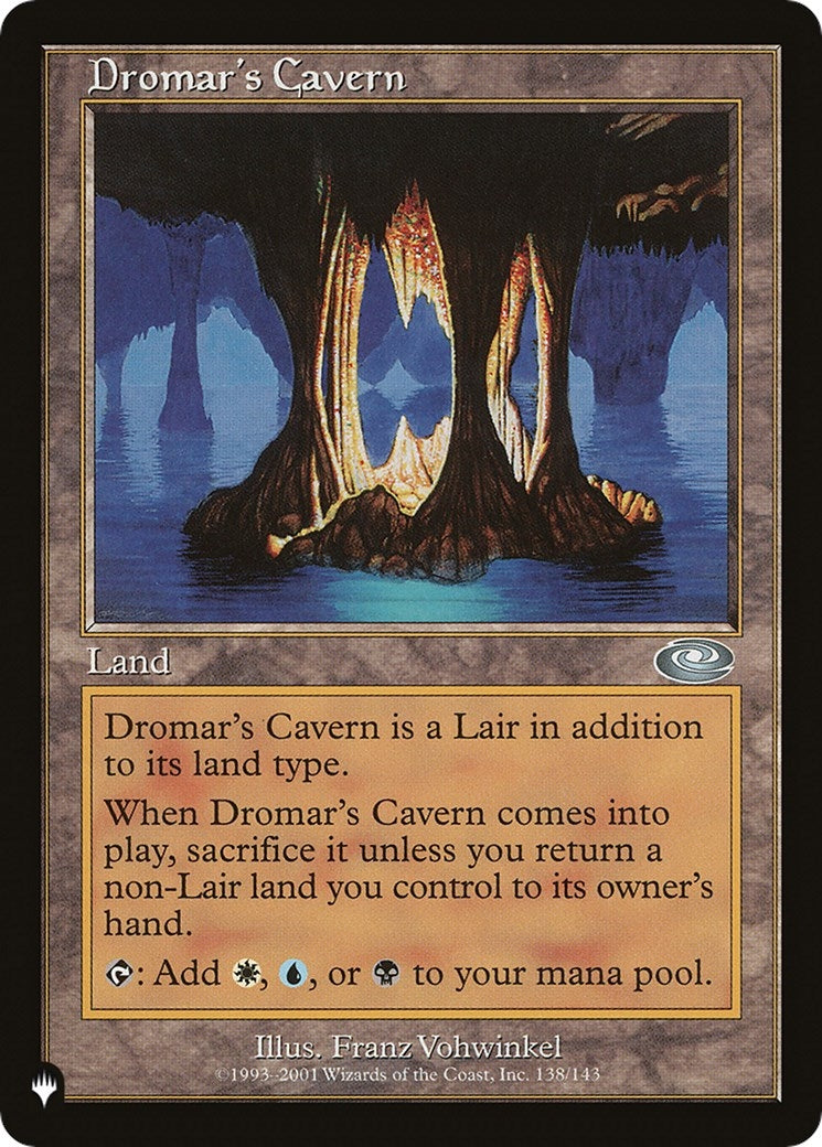 Image for Dromar's Cavern (The List Reprints) (138/143) - Magic: The Gathering