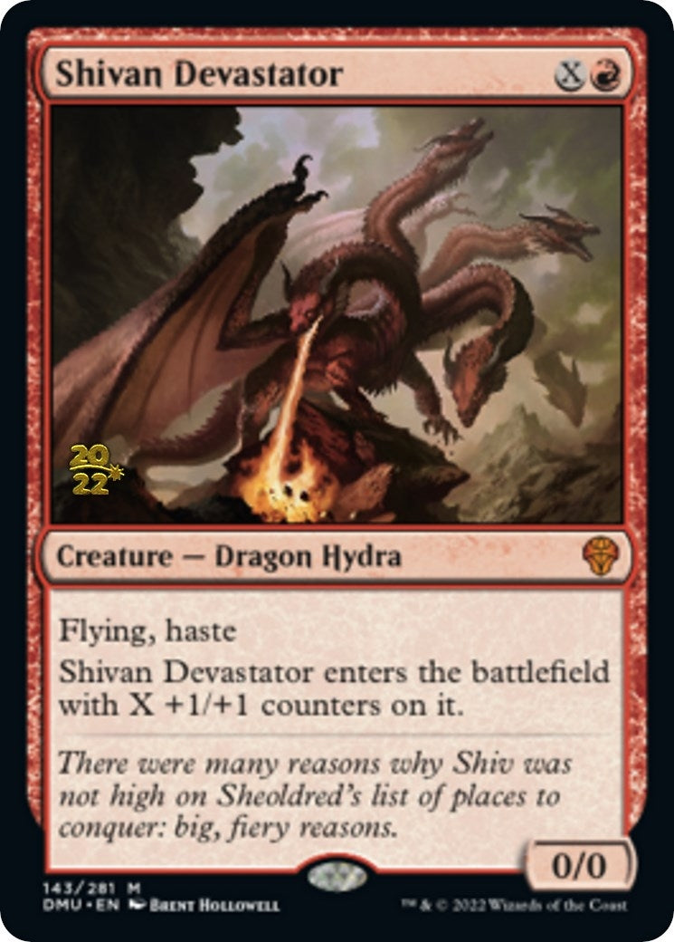 Image for Shivan Devastator (Prerelease Cards) (143) - Magic: The Gathering