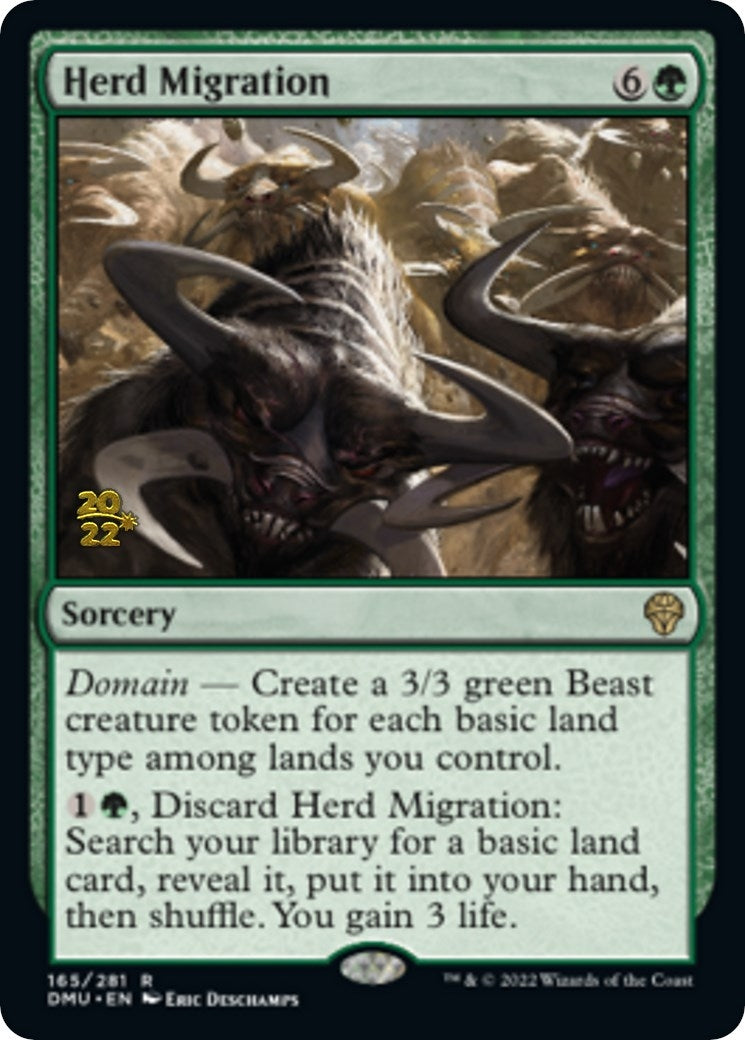 Image for Herd Migration (Prerelease Cards) (165) - Magic: The Gathering