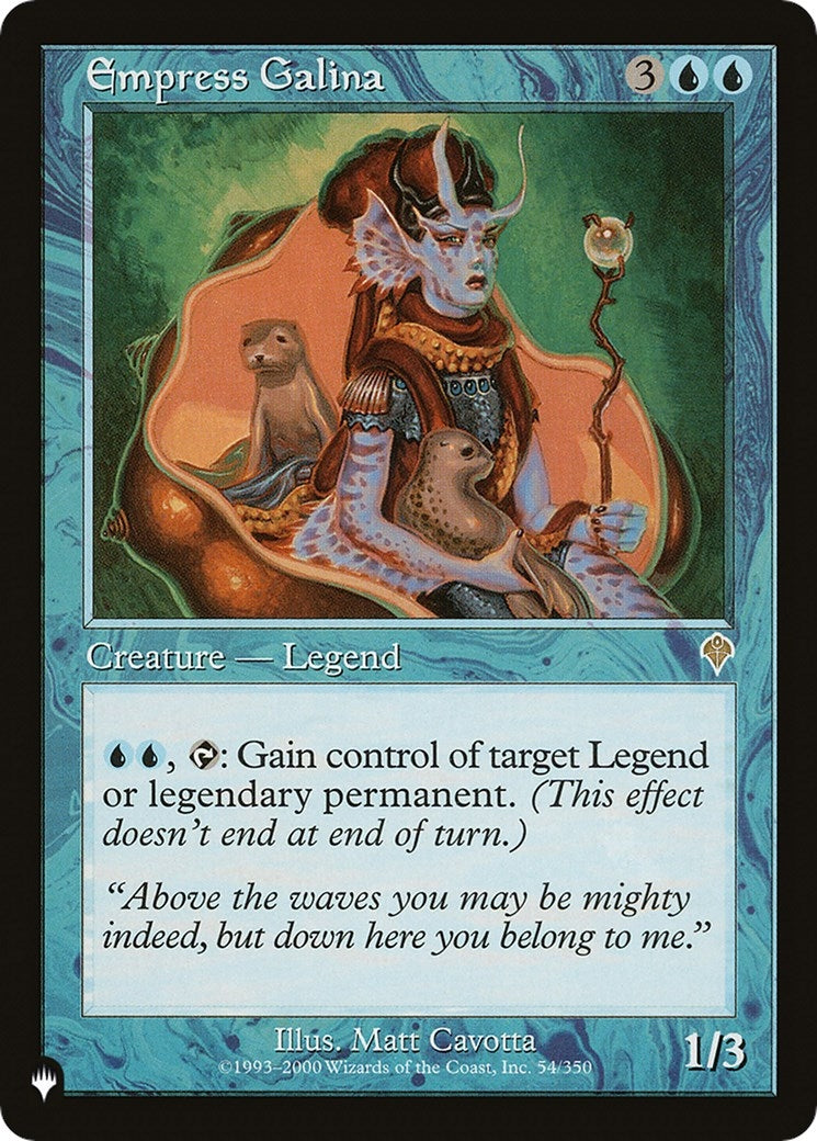 Image for Empress Galina (The List Reprints) (54/350) - Magic: The Gathering