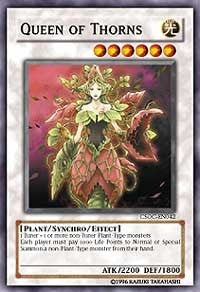 Image for Queen of Thorns (Crossroads of Chaos) (CSOC-EN042) - YuGiOh