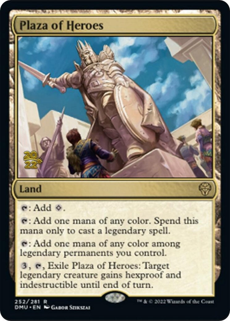Image for Plaza of Heroes (Prerelease Cards) (252) - Magic: The Gathering