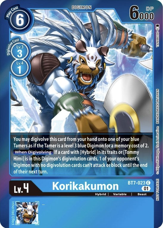 Image for Korikakumon (Event Pack 3) (BT07) (BT7-023 C) - Digimon Card Game