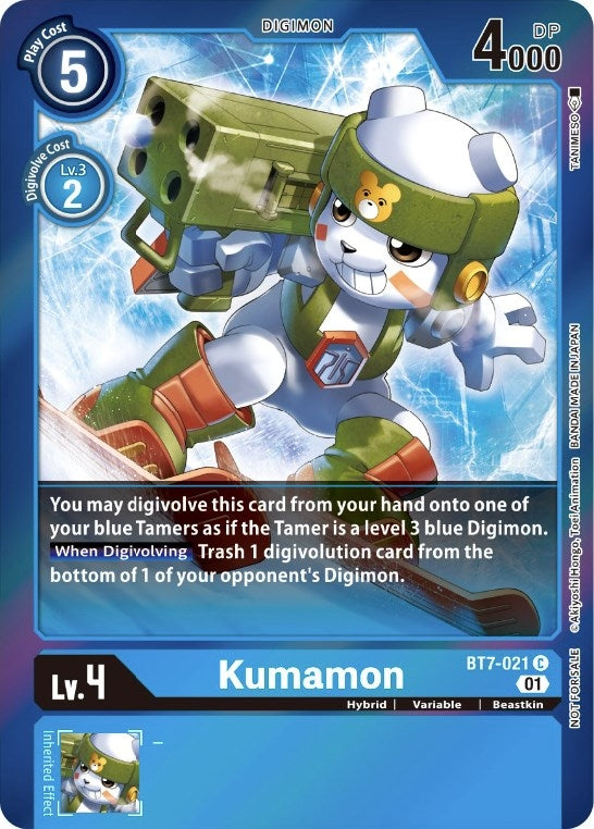 Image for Kumamon (Event Pack 3) (BT07) (BT7-021 C) - Digimon Card Game