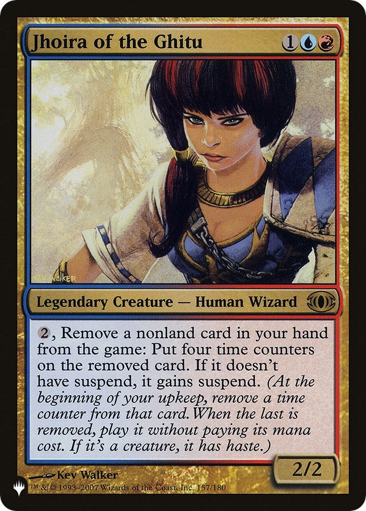 Image for Jhoira of the Ghitu (FUT) (The List Reprints) (157/180) - Magic: The Gathering