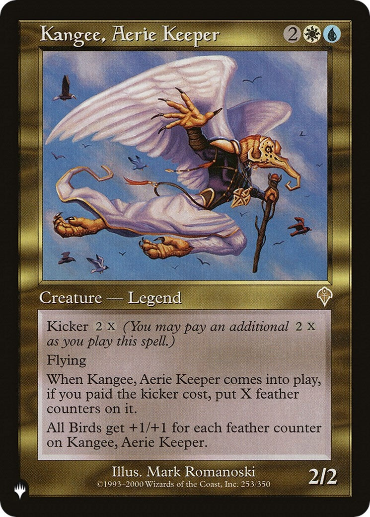 Image for Kangee, Aerie Keeper (The List Reprints) (253/350) - Magic: The Gathering