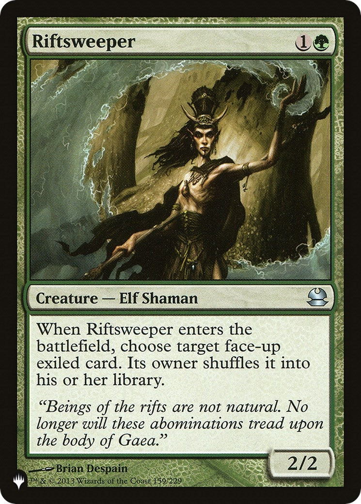 Image for Riftsweeper (The List Reprints) (159/229) - Magic: The Gathering