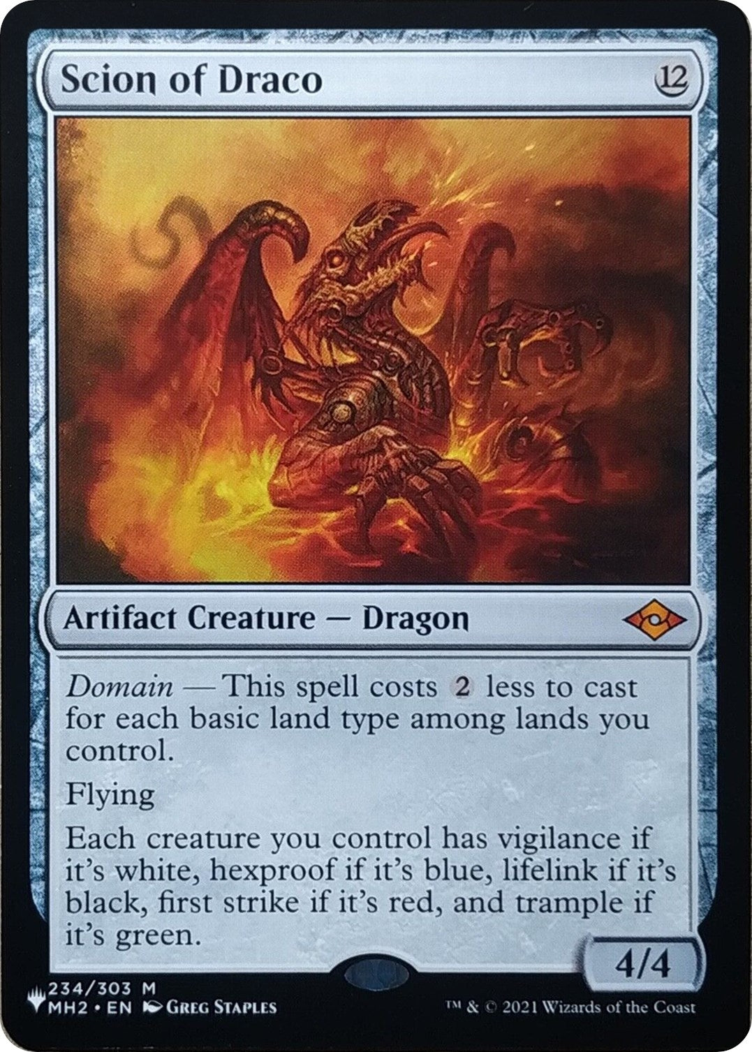 Image for Scion of Draco (The List Reprints) (234/303) - Magic: The Gathering