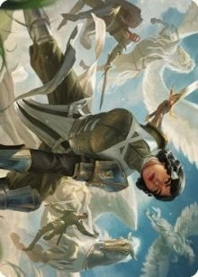 Image for Resolute Reinforcements Art Card (Art Series: Dominaria United) (13) - Magic: The Gathering