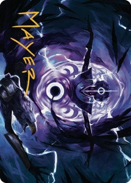 Image for Rona's Vortex Art Card (Gold-Stamped Signature) (Art Series: Dominaria United) (16) - Magic: The Gathering