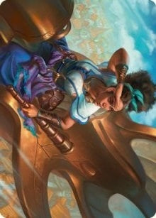 Image for Talas Lookout Art Card (Art Series: Dominaria United) (17) - Magic: The Gathering