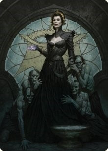 Image for Liliana of the Veil Art Card (Art Series: Dominaria United) (24) - Magic: The Gathering