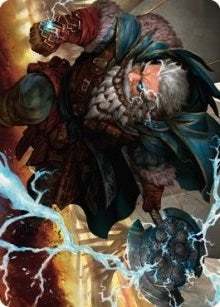 Image for Electrostatic Infantry Art Card (Art Series: Dominaria United) (30) - Magic: The Gathering