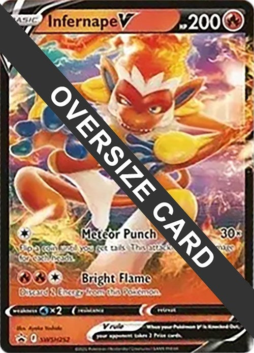 Image for Infernape V - SWSH252 (Jumbo Cards) (SWS252) - Pokemon
