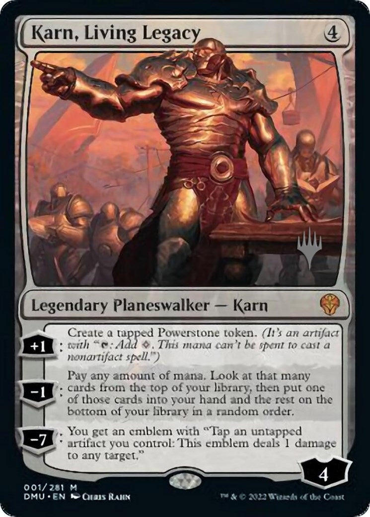 Image for Karn, Living Legacy (Promo Pack: Dominaria United) (1) - Magic: The Gathering