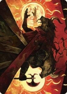 Image for Hurloon Battle Hymn Art Card (Art Series: Dominaria United) (33) - Magic: The Gathering