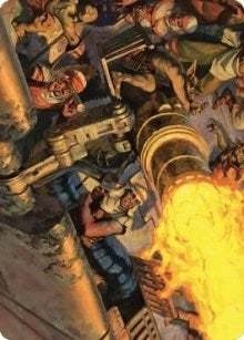 Image for Mana Cannons Art Card (Art Series: Dominaria United) (36) - Magic: The Gathering