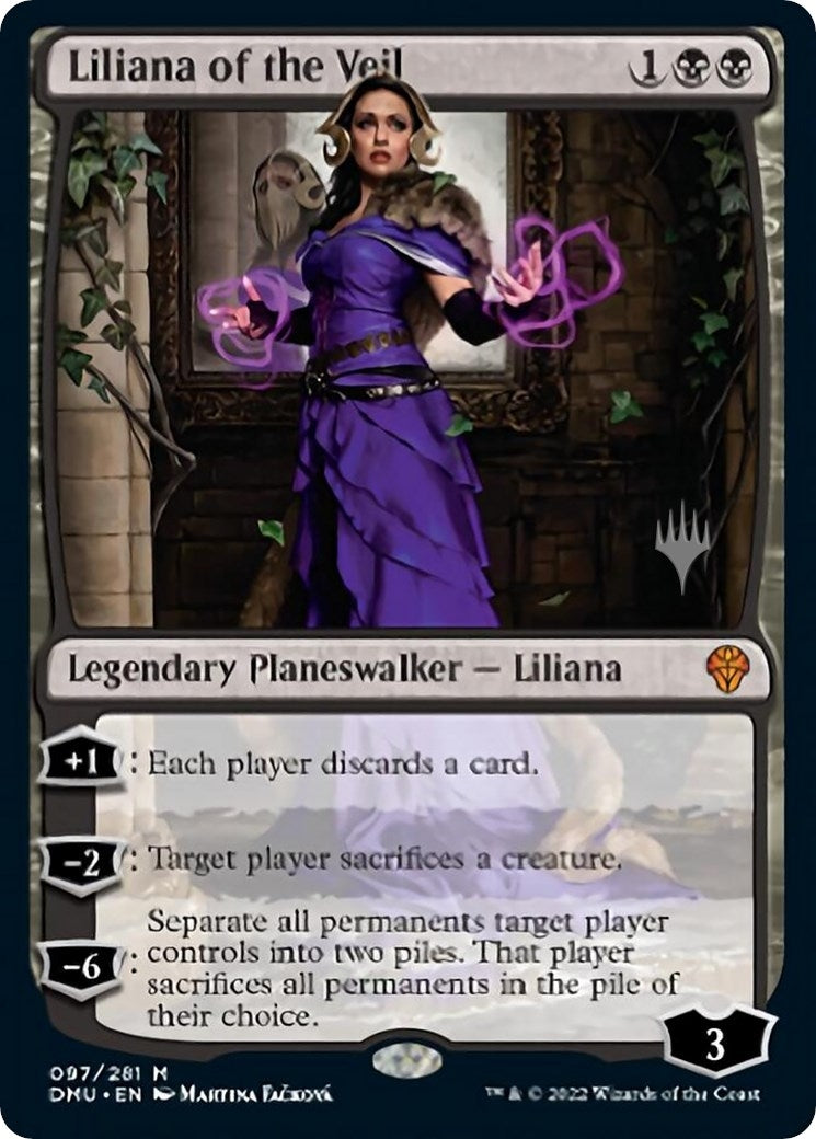 Image for Liliana of the Veil (Promo Pack: Dominaria United) (97) - Magic: The Gathering