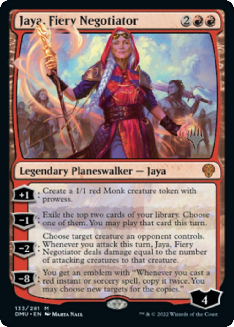 Image for Jaya, Fiery Negotiator (Promo Pack: Dominaria United) (133) - Magic: The Gathering