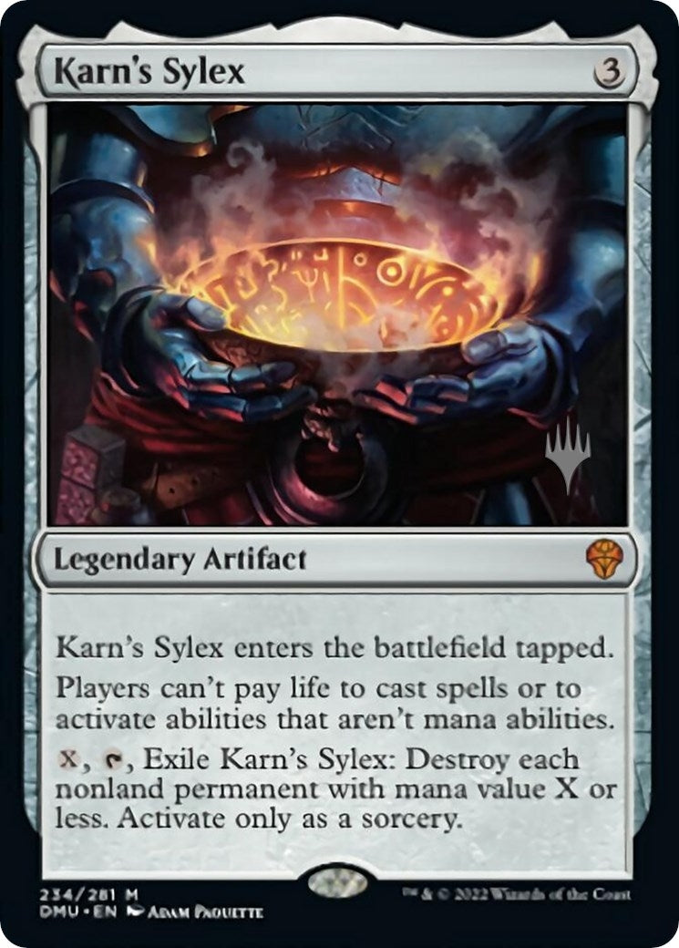 Image for Karn's Sylex (Promo Pack: Dominaria United) (234) - Magic: The Gathering