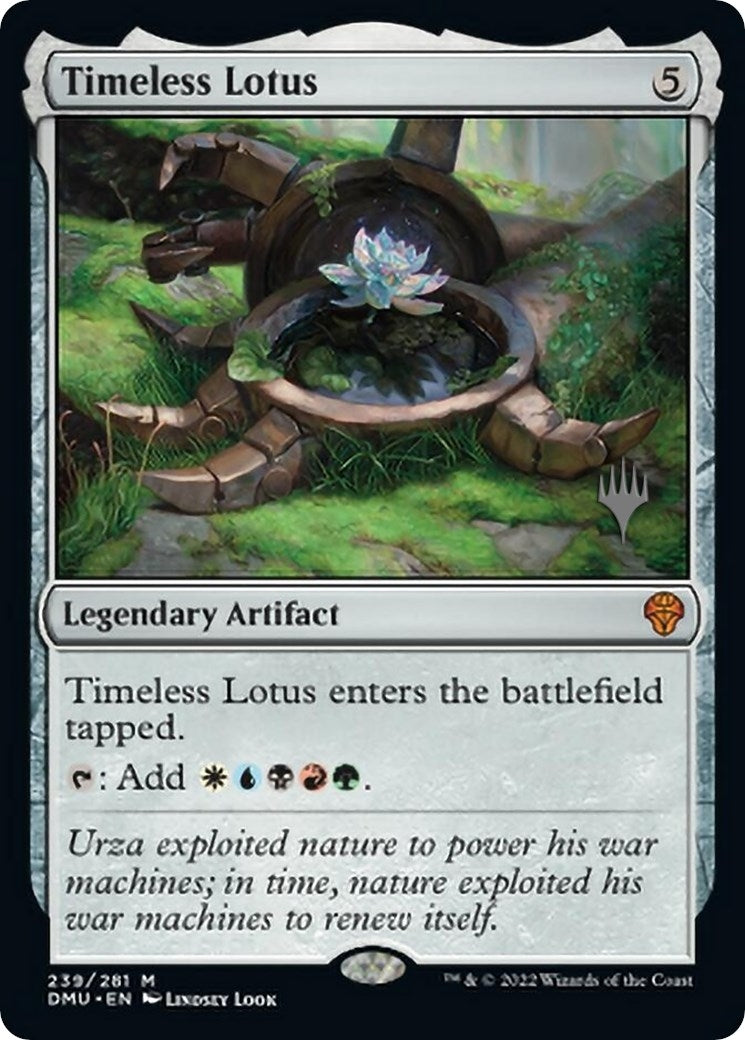 Image for Timeless Lotus (Promo Pack: Dominaria United) (239) - Magic: The Gathering