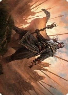 Image for Hazezon, Shaper of Sand Art Card (Art Series: Dominaria United) (46) - Magic: The Gathering