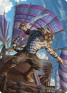 Image for Jedit Ojanen, Mercenary Art Card (Art Series: Dominaria United) (48) - Magic: The Gathering