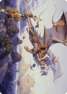 Image for Rith, Liberated Primeval Art Card (Art Series: Dominaria United) (52) - Magic: The Gathering