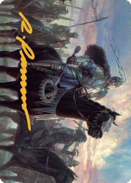 Image for Shanid, Sleepers' Scourge Art Card (Gold-Stamped Signature) (Art Series: Dominaria United) (54) - Magic: The Gathering