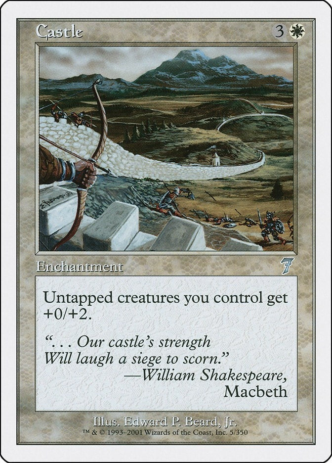 Image for Castle (7th Edition) (5) - Magic: The Gathering