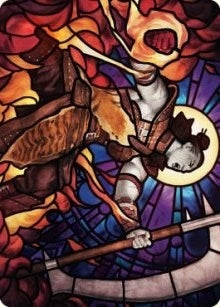 Image for Garna, Bloodfist of Keld Art Card (Art Series: Dominaria United) (71) - Magic: The Gathering