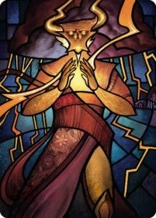 Image for Najal, the Storm Runner Art Card (Art Series: Dominaria United) (74) - Magic: The Gathering