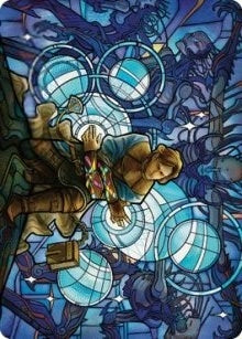 Image for Raff, Weatherlight Stalwart Art Card (Art Series: Dominaria United) (76) - Magic: The Gathering