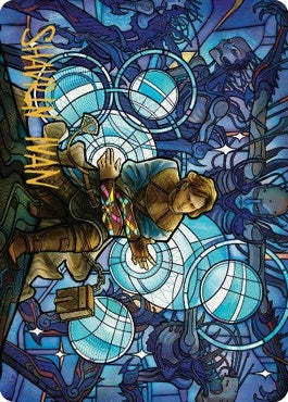 Image for Raff, Weatherlight Stalwart Art Card (Gold-Stamped Signature) (Art Series: Dominaria United) (76) - Magic: The Gathering