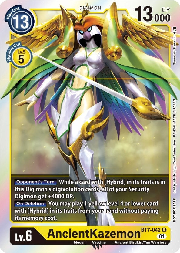 Image for AncientKazemon (Event Pack 3) (BT07) (BT7-042 R) - Digimon Card Game