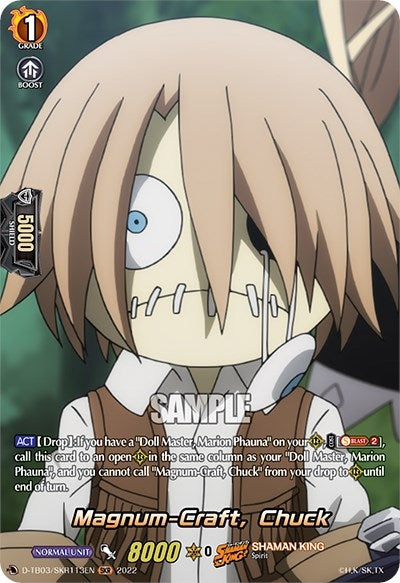 Image for Magnum-Craft, Chuck (SKR) (D-TB03: Shaman King) (D-TB03/SKR113EN) - Cardfight Vanguard