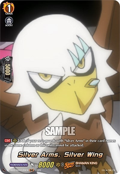 Image for Silver Arms, Silver Wing (SKR) (D-TB03: Shaman King) (D-TB03/SKR120EN) - Cardfight Vanguard