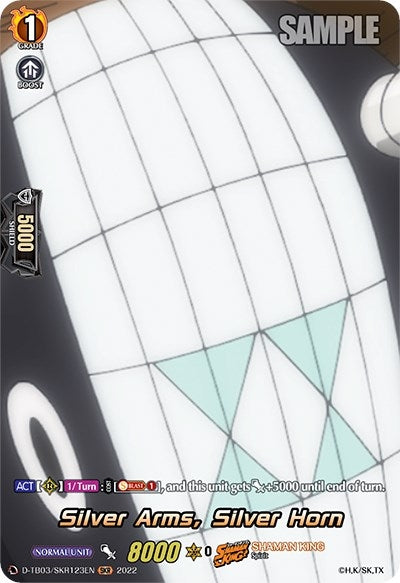 Image for Silver Arms, Silver Horn (SKR) (D-TB03: Shaman King) (D-TB03/SKR123EN) - Cardfight Vanguard