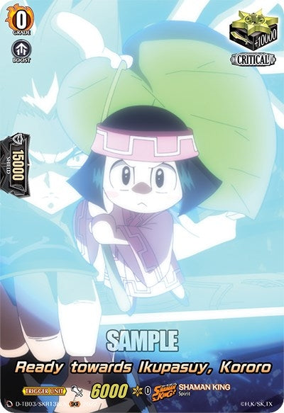 Image for Ready towards Ikupasuy, Kororo (SKR) (D-TB03: Shaman King) (D-TB03/SKR138EN) - Cardfight Vanguard